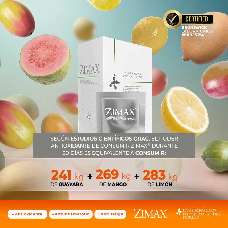 Zimax® Antioxidante en Sobres (versión giftcard)