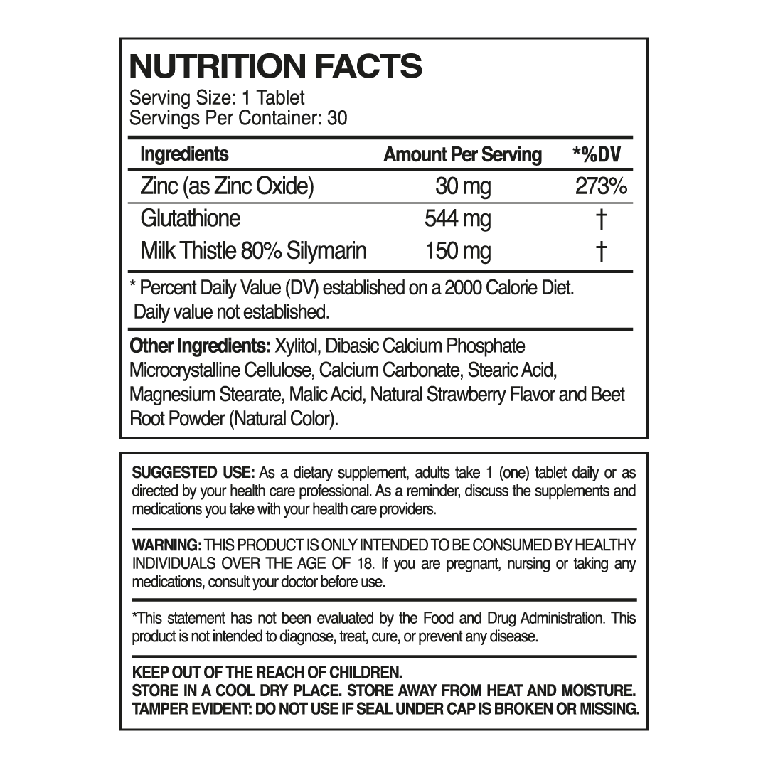 Glutathione  MT + Zinc